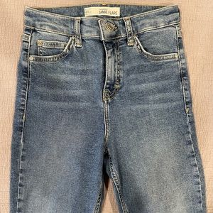 Topshop Jamie Flare Jean